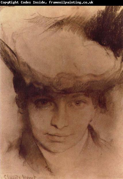Claude Monet Head of a Woman